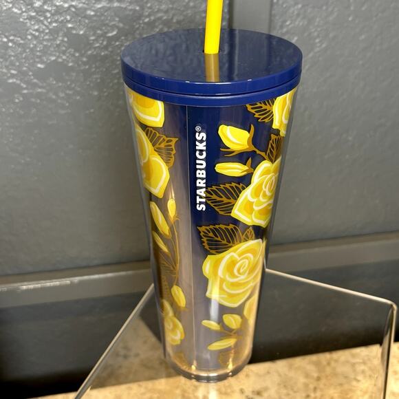 Starbucks Venti 2019 Yellow Rose of Texas 24oz 2019 Collector's Tumbler NEW - Picture 2 of 2